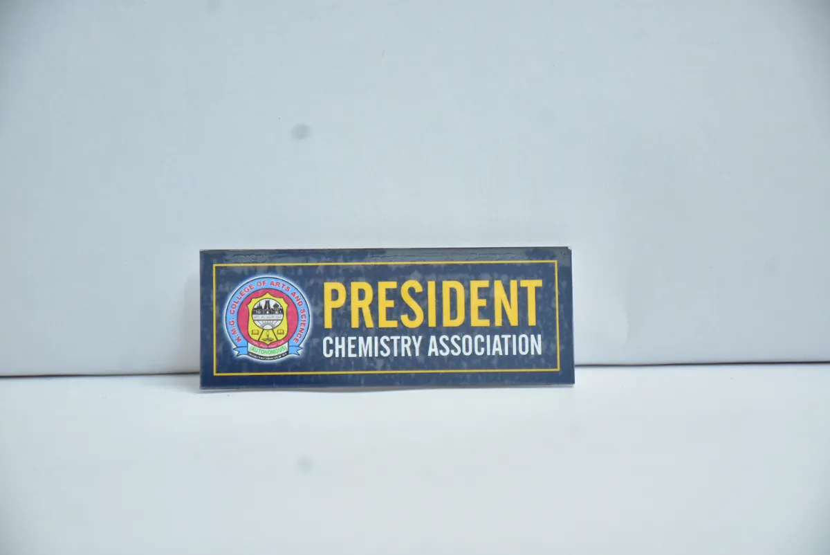 Custom Photo Magnetic Name Badge